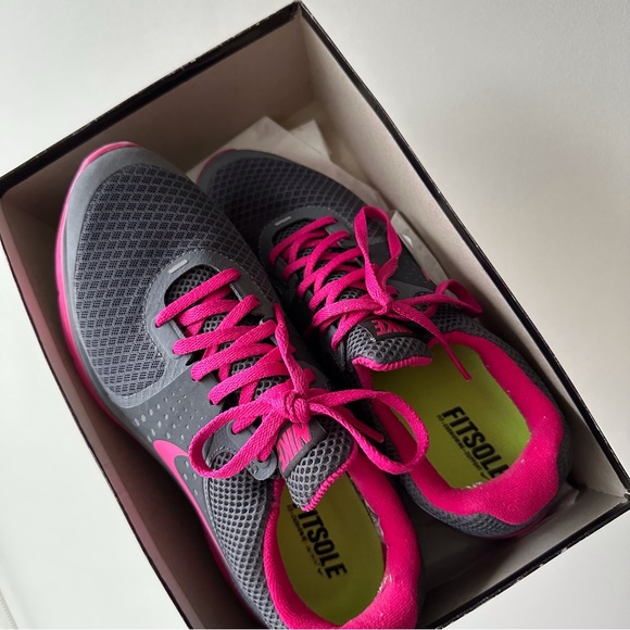 Nike Lunarlon Fitsole Running Shoes Size 7.5 - Picture 2 of 5